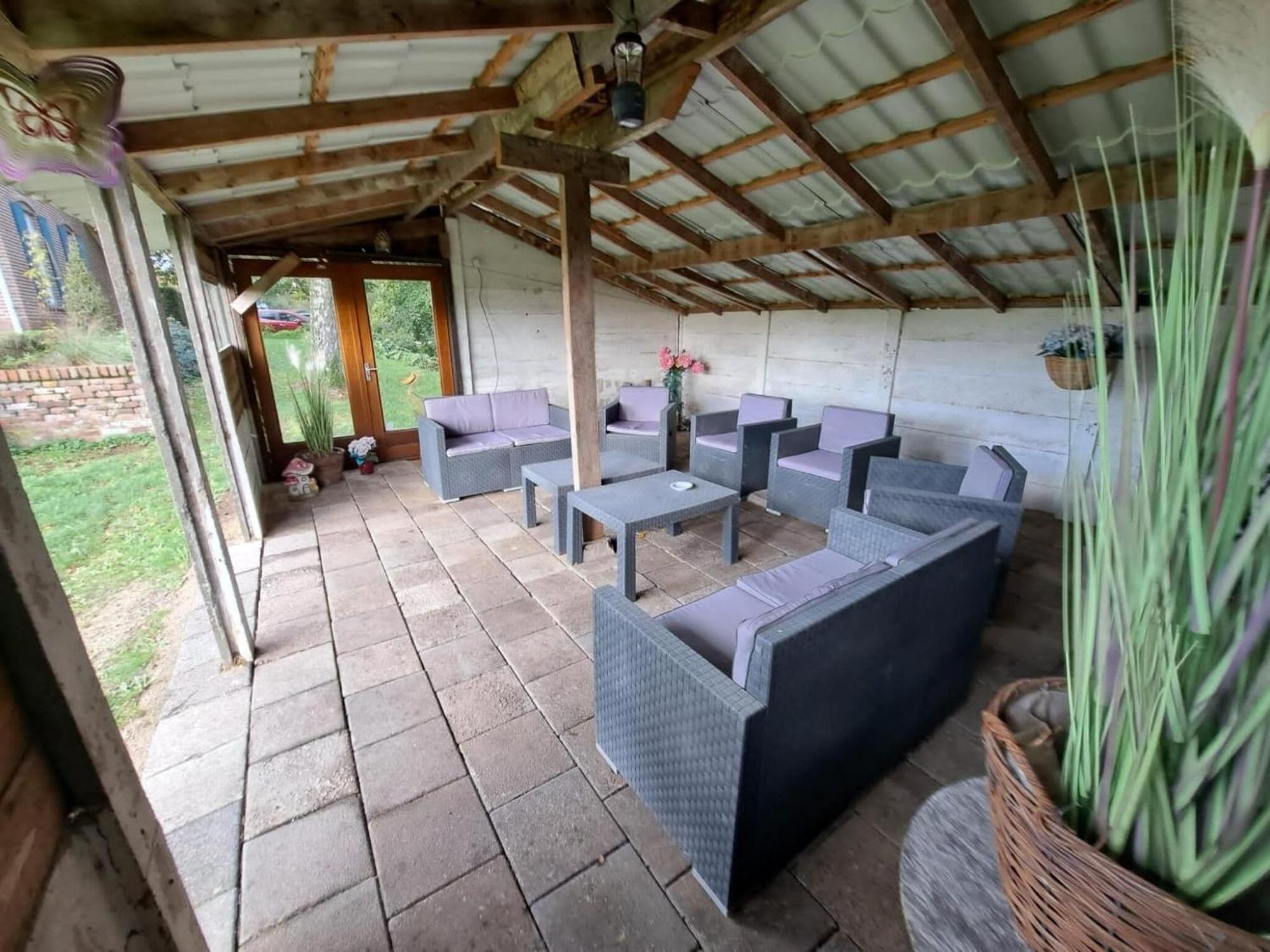 Cozy Holiday Home In Haps エクステリア 写真